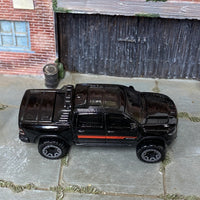 Loose Hot Wheels - 2023 Dodge Ram 1500 4x4 Truck - Black and Red