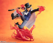 Bandai One Piece FiguartsZERO Extra Battle Sabo (Fire Fist Rook Check) — product view 3
