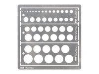 Tamiya Modeling Template (Round, 1-12.5mm) – 74150 — verified product image 1