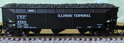 Bluford Shops N 74171 3-Bay Offset Side Hopper Illinois Terminal 'As delivered' ITC #4755 — manufacturer reference