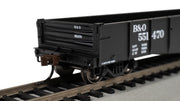 Bachmann HO 50'6" Drop End Gondola - Baltimore & Ohio #551470 — product view 2