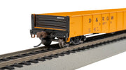 Bachmann HO 50'6" Drop End Gondola - Rio Grande #56179 — product view 4