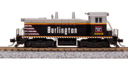 Broadway Limited Imports N EMD NW2, CBQ 9412B, "Burlington" billboard, Paragon4 Sound/DC/DCC — product view 1