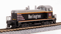 Broadway Limited Imports N EMD NW2, CBQ 9412B, "Burlington" billboard, Paragon4 Sound/DC/DCC — product view 5