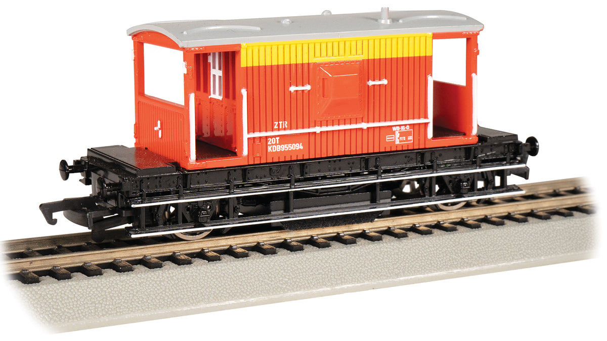 Bachmann HO Track Cleaning Brake Van - Signal & Telegraph #KDB955054 — product view 1
