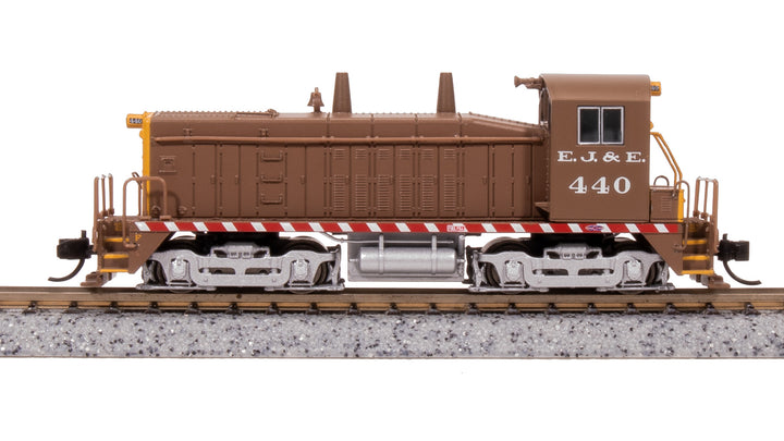 Broadway Limited Imports N EMD NW2, EJ&E 440, Brown & Yellow, Paragon4 Sound/DC/DCC — product view 1