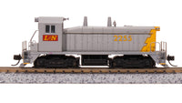 Broadway Limited Imports N EMD SW7, L&N 2255, Gray & Yellow, Paragon4 Sound/DC/DCC — product view 2