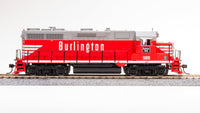Broadway Limited Imports HO EMD GP35, CBQ 992, Chinese Red, Paragon4 Sound/DC/DCC — product view 2