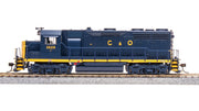 Broadway Limited Imports HO EMD GP35, C&O 3538, "C&O" w/ Yellow Nose, Paragon4 Sound/DC/DCC — product view 1