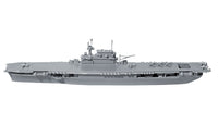Revell75824 USS Enterprise CV-6 starter kit assembled carrier