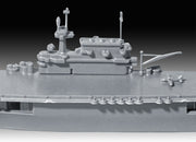Revell75824 USS Enterprise CV-6 starter kit island detail