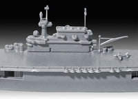 Revell75824 USS Enterprise CV-6 starter kit island detail