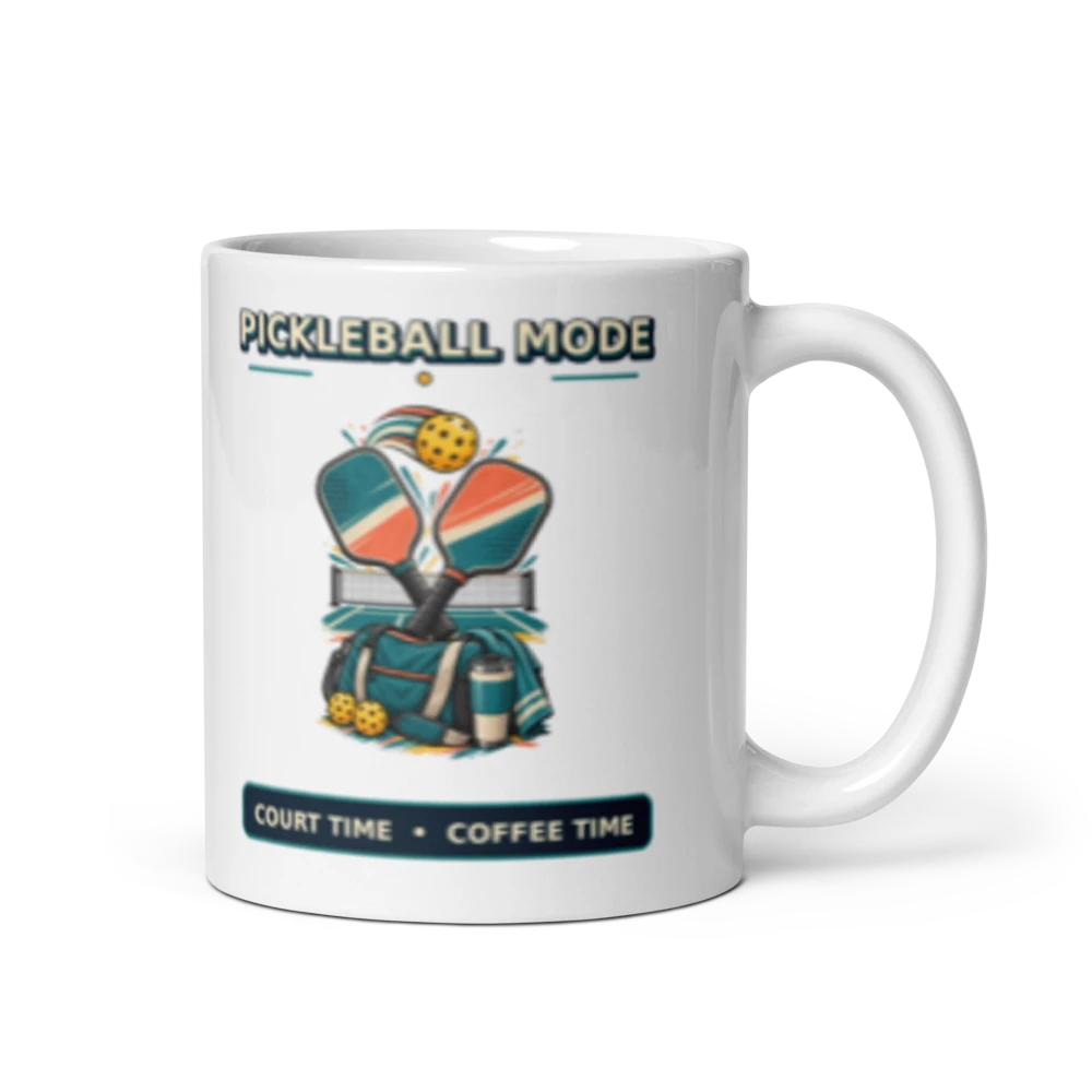 Pickleball Mode / Court Time Coffee Time product mockup
