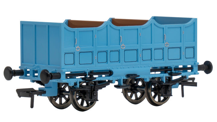 Bachmann HO Open Carriage - Blue — product view 1