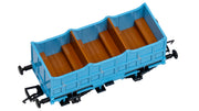 Bachmann HO Open Carriage - Blue — product view 4