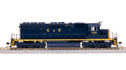 Broadway Limited Imports HO 9033 Stealth Series EMD SD40, Chesapeake and Ohio #7462 — exact product view 5