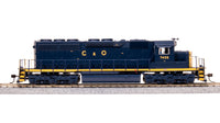 Broadway Limited Imports HO 9033 Stealth Series EMD SD40, Chesapeake and Ohio #7462 — exact product view 5