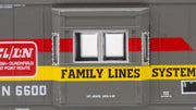 Bachmann HO Bay Window Transfer Caboose - Louisville & Nashville #6600 (Family Lines System) — product view 3