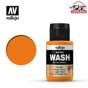 Vallejo Light Rust Model Wash Acrylic Weathering Wash 76.505 — exact product reference view 3