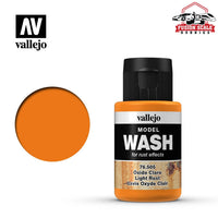 Vallejo Light Rust Model Wash Acrylic Weathering Wash 76.505 — exact product reference view 3
