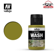 Vallejo Dark Green Model Wash Acrylic Weathering Wash 76.512 — exact product reference