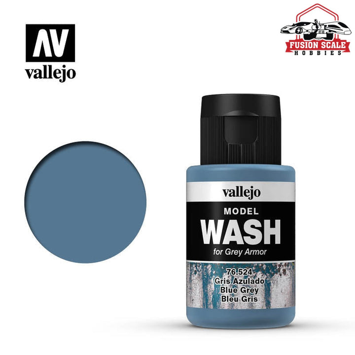 Vallejo Blue Grey Model Wash Acrylic Weathering Wash 76.524 — exact product reference