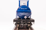 Broadway Limited Imports HO 6000 Gallon Tank, 1940's Variety 2-pack B (Pittsburgh Plate Glass, Virginia Smelting) — product view 4