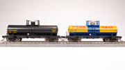 Broadway Limited Imports HO 6000 Gallon Tank, Late 1950's Variety 2-pack C (UTLX, Penn Salt) — product view 1