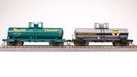 Broadway Limited Imports HO 6000 Gallon Tank, 1960's Variety 2-pack A (Ethyl Corp, Wyandotte) — product view 2