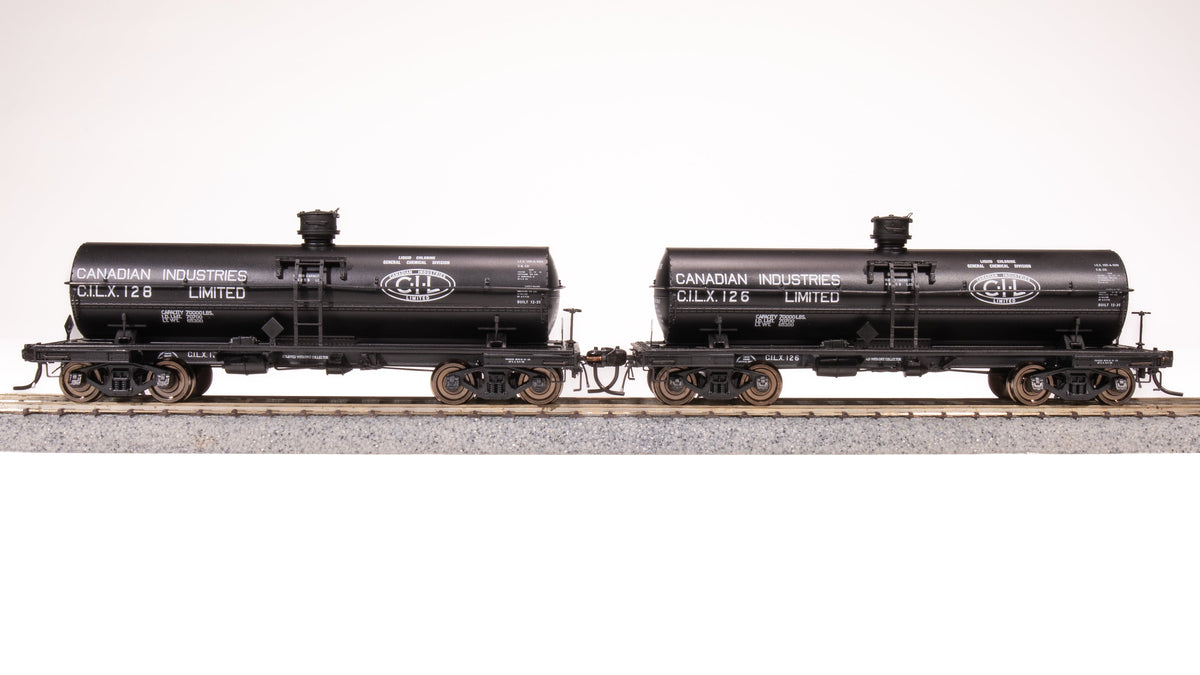 Broadway Limited Imports HO 6000 Gallon Tank, Canadian Industries, 2-pack — product view 1