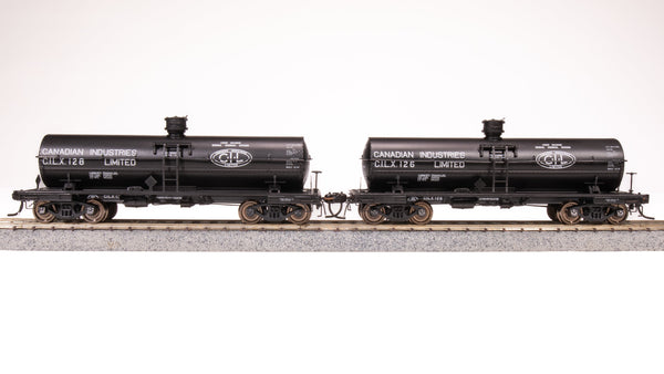Broadway Limited Imports HO 6000 Gallon Tank, Canadian Industries, 2-pack — product view 1