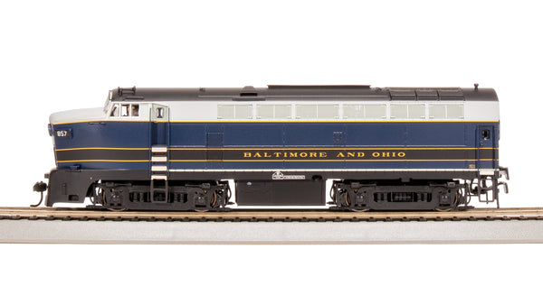 Broadway Limited Imports HO RF-16 Sharknose A, B&O 857, As-Delivered, Paragon4 Sound/DC/DCC — product view 1