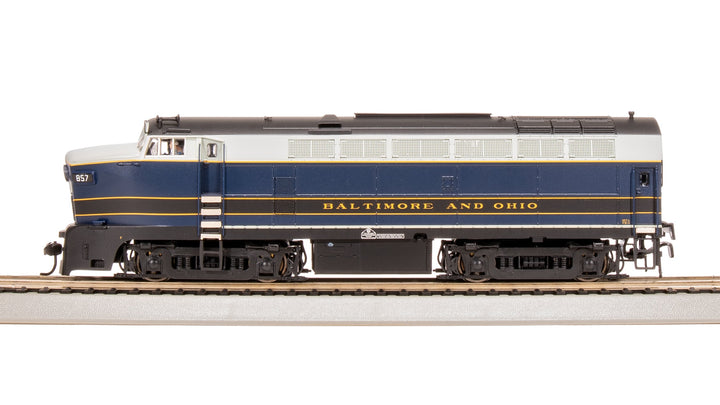 Broadway Limited Imports HO RF-16 Sharknose A, B&O 857, As-Delivered, Paragon4 Sound/DC/DCC — product view 1