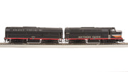 Broadway Limited Imports HO RF-16 Sharknose A/B, SP 5550/5570, Black Widow Scheme, A-unit Paragon4 Sound/DC/DCC, Unpowered B (Fantasy Paint Scheme) — product view 2