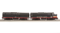 Broadway Limited Imports HO RF-16 Sharknose A/B, SP 5550/5570, Black Widow Scheme, A-unit Paragon4 Sound/DC/DCC, Unpowered B (Fantasy Paint Scheme) — product view 2