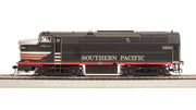 Broadway Limited Imports HO RF-16 Sharknose A/B, SP 5550/5570, Black Widow Scheme, A-unit Paragon4 Sound/DC/DCC, Unpowered B (Fantasy Paint Scheme) — product view 3