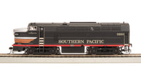Broadway Limited Imports HO RF-16 Sharknose A/B, SP 5550/5570, Black Widow Scheme, A-unit Paragon4 Sound/DC/DCC, Unpowered B (Fantasy Paint Scheme) — product view 3