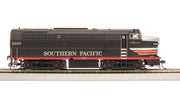 Broadway Limited Imports HO RF-16 Sharknose A/B, SP 5550/5570, Black Widow Scheme, A-unit Paragon4 Sound/DC/DCC, Unpowered B (Fantasy Paint Scheme) — product view 4