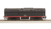 Broadway Limited Imports HO RF-16 Sharknose A/B, SP 5550/5570, Black Widow Scheme, A-unit Paragon4 Sound/DC/DCC, Unpowered B (Fantasy Paint Scheme) — product view 5