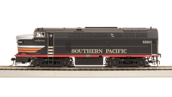 Broadway Limited Imports HO RF-16 Sharknose A, SP 5551, Black Widow Scheme, Paragon4 Sound/DC/DCC (Fantasy Paint Scheme) — product view 1