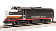 Broadway Limited Imports HO RF-16 Sharknose A, SP 5551, Black Widow Scheme, Paragon4 Sound/DC/DCC (Fantasy Paint Scheme) — product view 5
