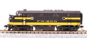 Broadway Limited Imports N EMD F3 AB, SLSF 5000/5100, Black & Yellow, A-unit Paragon4 Sound/DC/DCC, Unpowered B — product view 3
