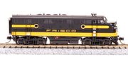 Broadway Limited Imports N EMD F3A, SLSF 5001, Black & Yellow, Paragon4 Sound/DC/DCC — product view 2