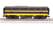 Broadway Limited Imports N EMD F3B, SLSF 5101, Black & Yellow, Paragon4 Sound/DC/DCC — product view 2