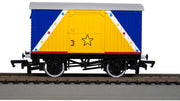 Bachmann HO 12 Ton Van - Funfair Blue — product view 2
