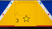 Bachmann HO 12 Ton Van - Funfair Blue — product view 4