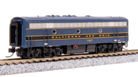 Broadway Limited Imports N EMD F7B, B&O 5456, Blue/Black/Gold, Paragon4 Sound/DC/DCC — product view 2