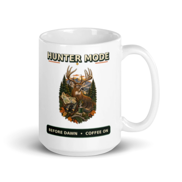 Hunter Mode Before Dawn Coffee On Mug product mockup