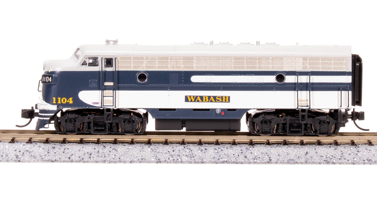 Broadway Limited Imports N EMD F7A, WAB 1104A, As-Delivered, Paragon4 Sound/DC/DCC — product view 1