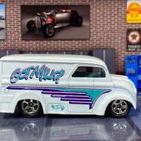 Loose Hot Wheels - Dairy Delivery - White, Blue and Pink Got Milk